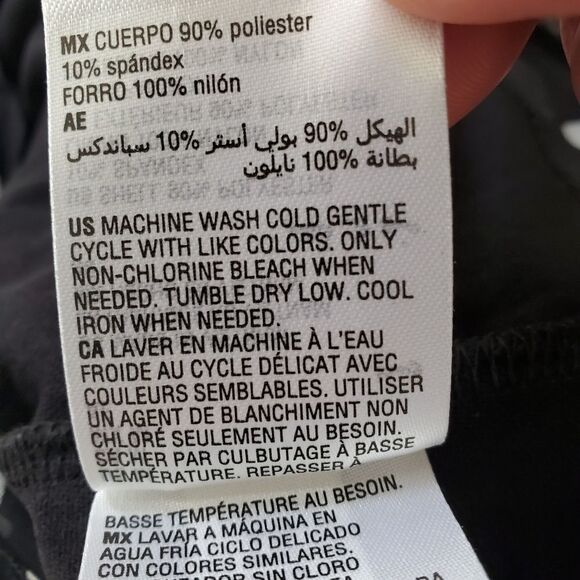 INC Polka-Dot Sheer-Sleeve Top - Picture 12 of 12